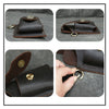 Icone™ BeltPouch: Monikäyttöinen Nahkainen Vintage Tyylinen Vyö Pussi
