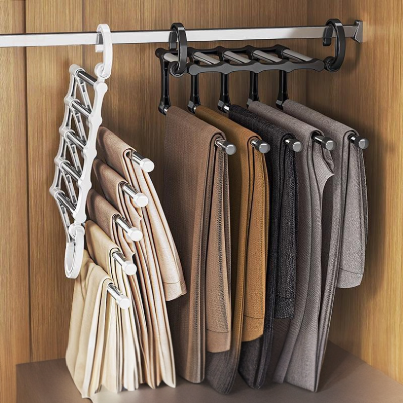 GlideHold® SmartHanger 1+1 ILMAISEKSI:  Avaruus Monitoimisen Älykkään Säästäminen Ripustin