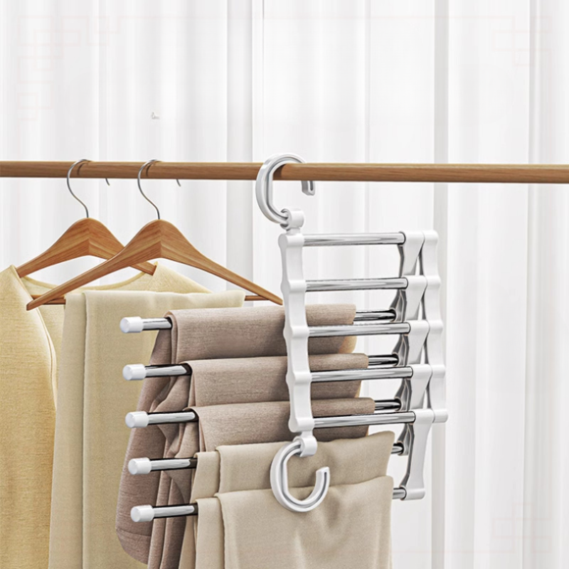 GlideHold® SmartHanger 1+1 ILMAISEKSI:  Avaruus Monitoimisen Älykkään Säästäminen Ripustin