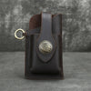 Icone™ BeltPouch: Monikäyttöinen Nahkainen Vintage Tyylinen Vyö Pussi