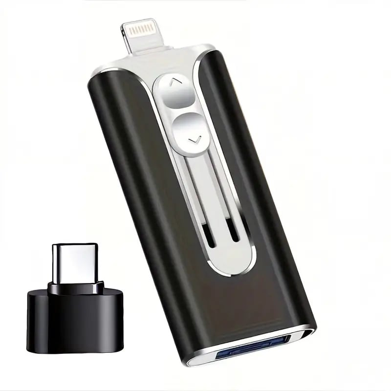 USBDrive - Kompakti Ja Kestävä Monilaitteinen 4‑In‑1 USB-Muistitikku