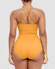 Icone™ ShapingSwimsuit: Elegantti Ristikkäiset Olkaimet Vartalon Muotoileva Uimapuku