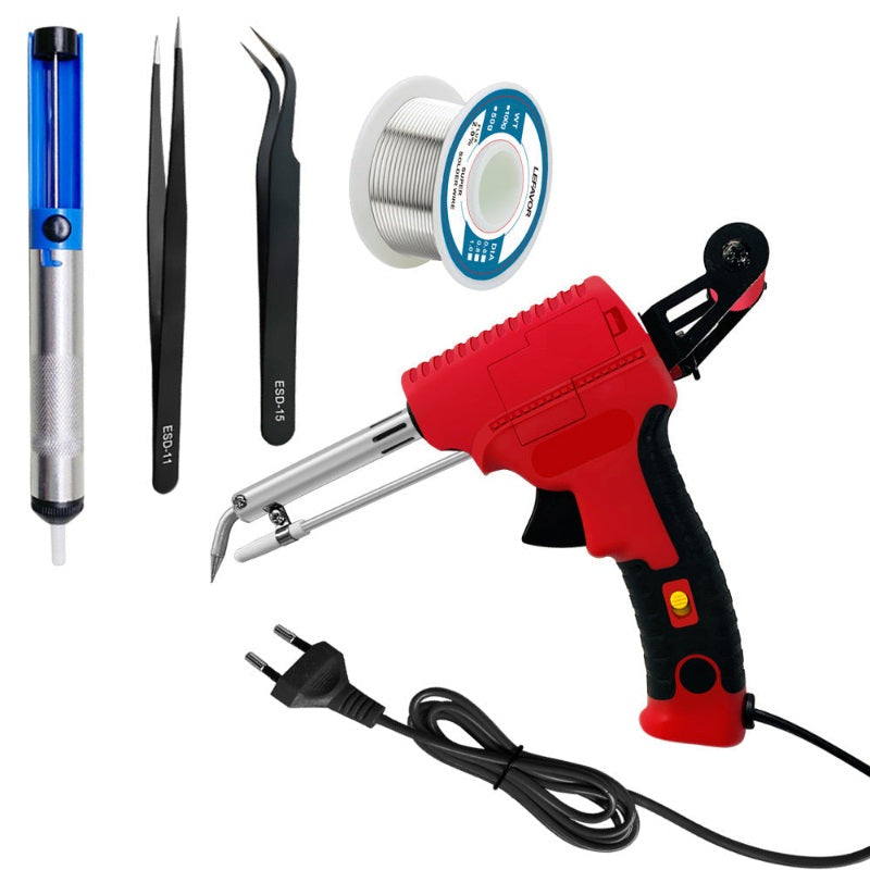 SolderingKit: 80W Ulkoinen Lämmitys Sähköinen Juotos Rauta Pistooli Kit