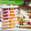 Globetrek° FoodContainer: Kaksiosastoinen Elintarvikkeiden Säilytysastia