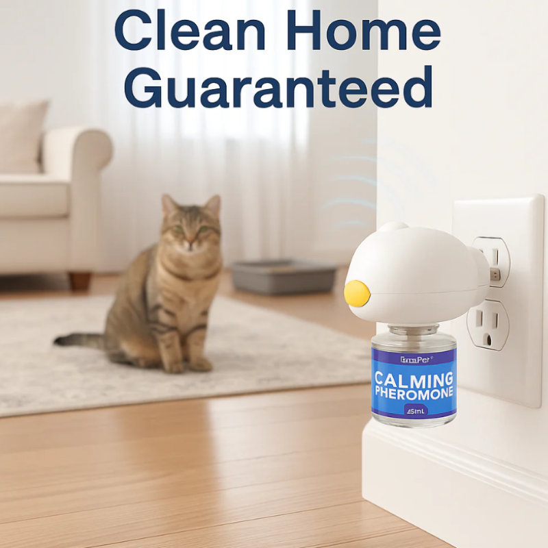 DogCatFri™  PetDiffuser: Lemmikki Rauhoittava Feromoni Diffuseri Setti
