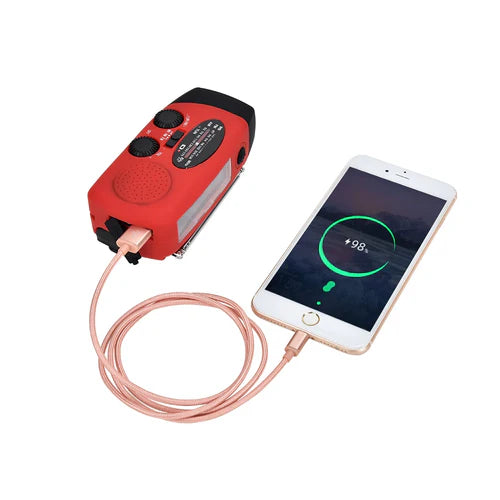 MultiRadio - Monitoimi Solar Kannettava Hätäradio