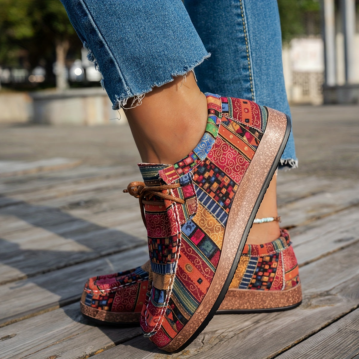 Happy™ ColorfulShoes: Tyylikkäät Modernit Mallit Naisten Kengät