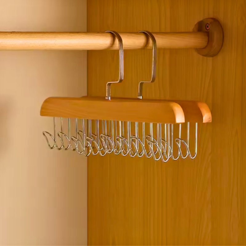 GlideHold® ClosetHanger 1+1 ILMAINEN: Kestävä, Tilaa Säästävä Ja Monipuolinen Vaatteet Ripustin