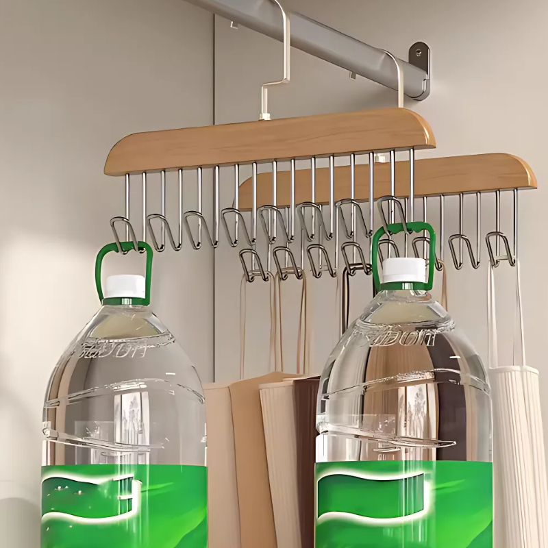 GlideHold® ClosetHanger 1+1 ILMAINEN: Kestävä, Tilaa Säästävä Ja Monipuolinen Vaatteet Ripustin