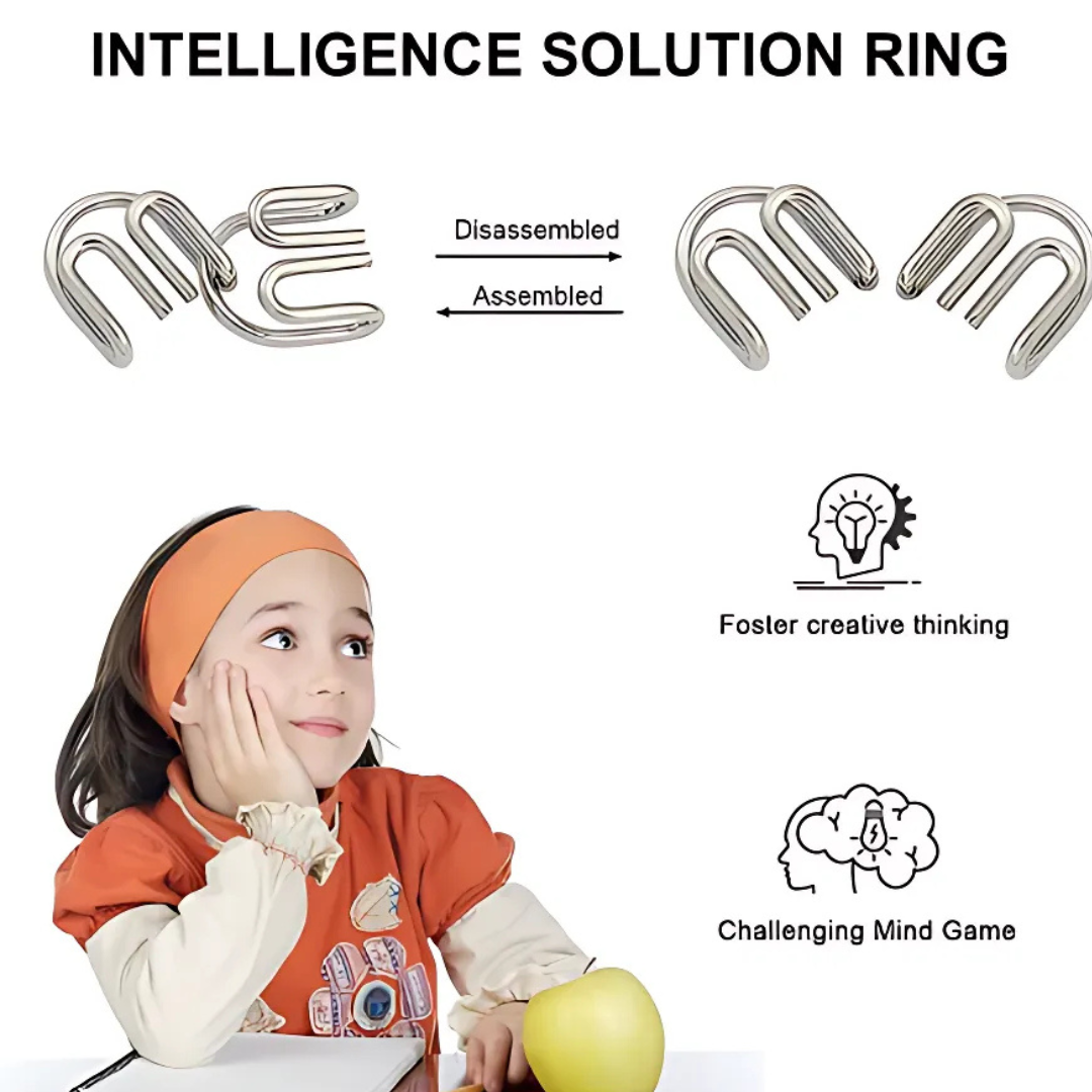 Kletshuts™ MetalPuzzles: Lapset Aivo Teaserit Metalli Palapeli Sarja