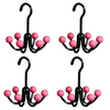 GlideHold® HangerHooks: 360° Kääntyvä 6 Kynsi Koukku Vaatekaapin Järjestelijä Ripustin
