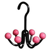 GlideHold® HangerHooks: 360° Kääntyvä 6 Kynsi Koukku Vaatekaapin Järjestelijä Ripustin