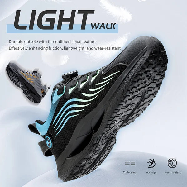 Happy™ SmashShoes: Miesten Iskunkestävät Turvakengät