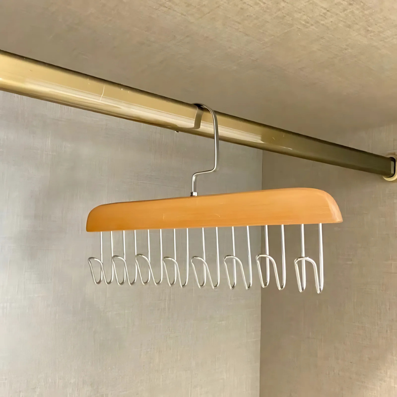 GlideHold® ClosetHanger 1+1 ILMAINEN: Kestävä, Tilaa Säästävä Ja Monipuolinen Vaatteet Ripustin