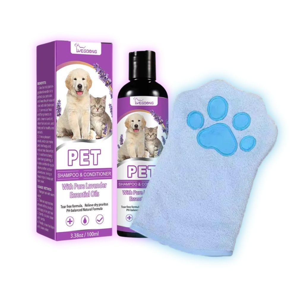DogCatFri™ FreshPaws: Nopea Kuiva Tuore Lemmikkitassut Puhdistus Hoitosarja