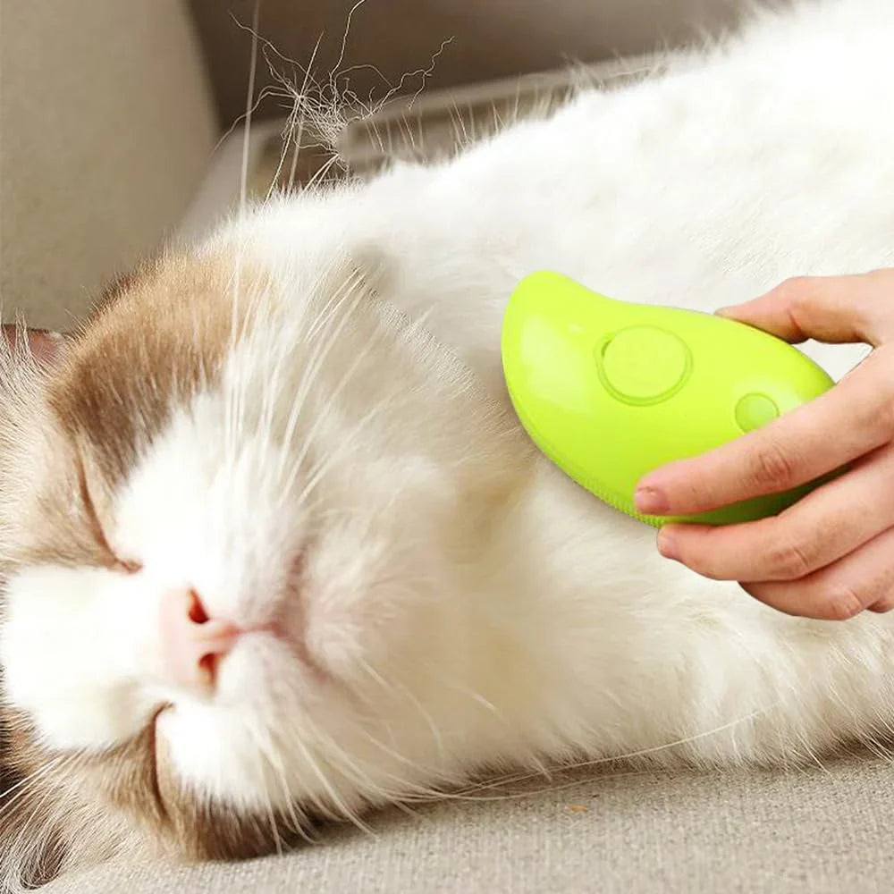 DogCatFri™ SteamBrush: Steam Lemmikki Hoito Harjata