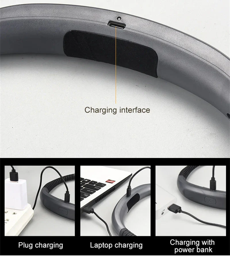 Ledsen™ ReadingLamp: Ladattava LED Kaula Valo Joustava Lukulamppu