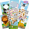 Kletshuts™ StickerBook 1+1 ILMAINEN: DIY Tarrakirja Craft Pojille Ja Tytöille
