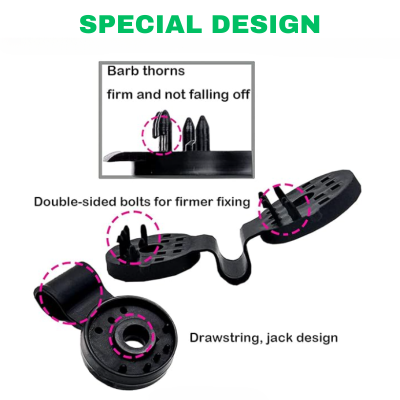GlideHold® ShadeClips: Ulkona Teltta Ja Kangas Kestävä Leikkeet