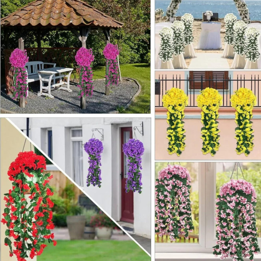 OrchidBloom 1+1 ILMAINEN - Keinotekoinen Orkidea Kukat For Jokainen Tilaisuudet