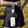 Icone™ PhoneStrap: Säädettävä Ristikehä Puhelimen Hihna Pussin Kanssa