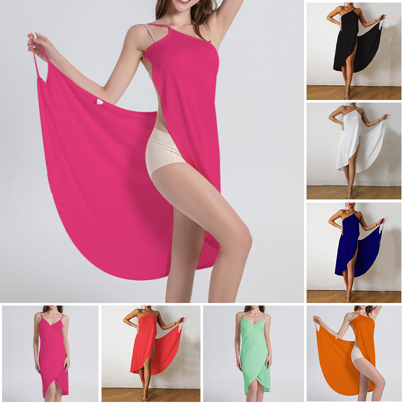 Icone™ WrapDress: Naisten Moni Tyyli Ranta Kietaisumekko