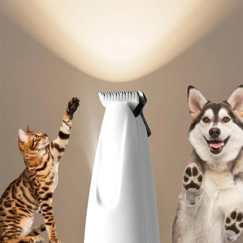 DogCatFri™ PetTrimmer: Lemmikkieläinten Karvatrimmeri LED-Valolla
