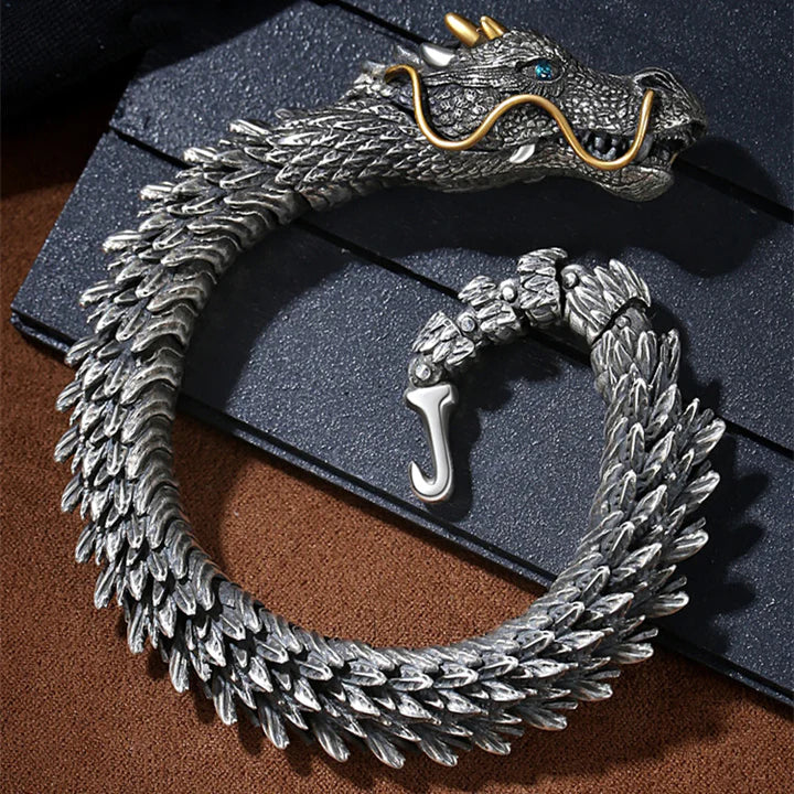 Jewelance™ SilverDragon - Sterling Hopea Rannerengas