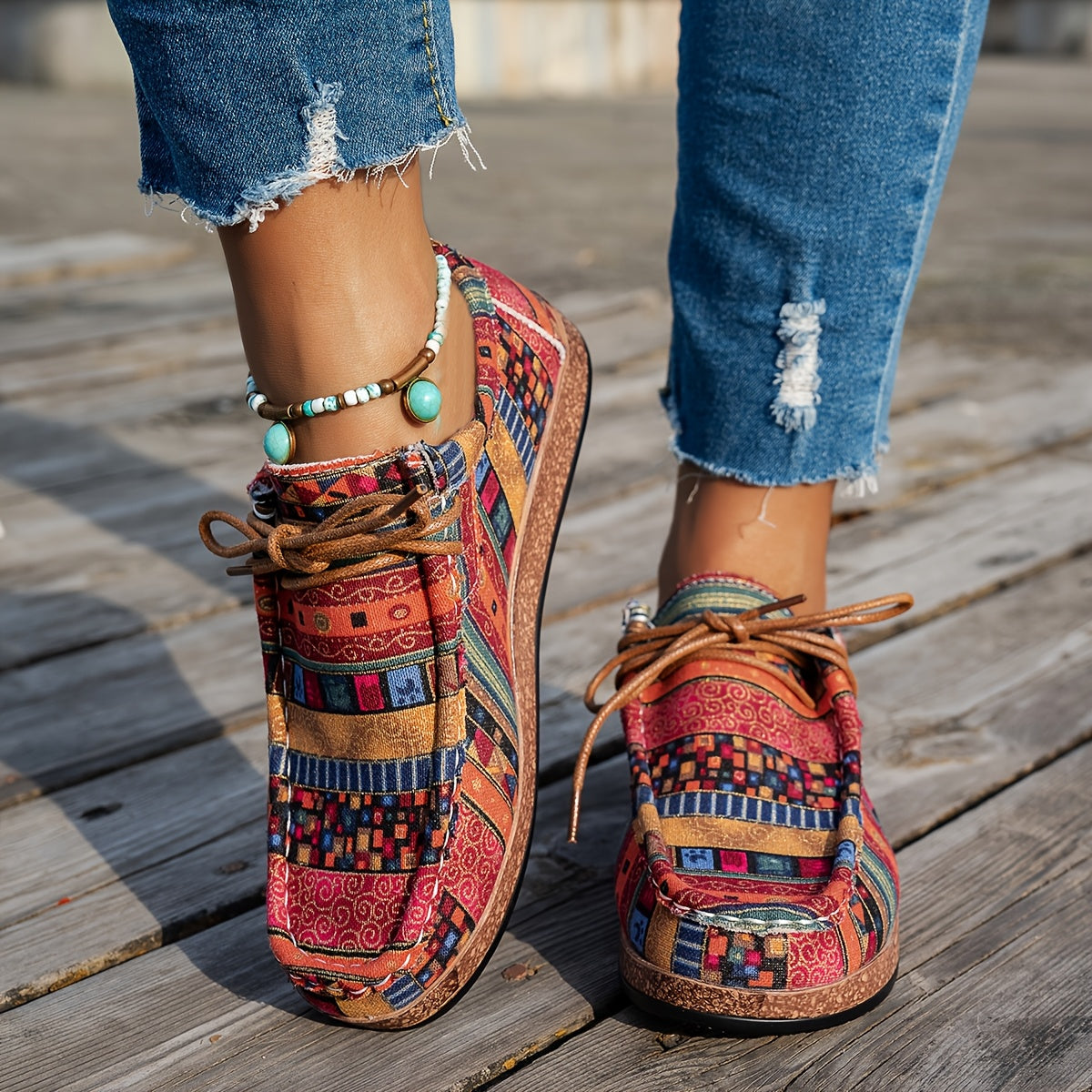 Happy™ ColorfulShoes: Tyylikkäät Modernit Mallit Naisten Kengät