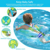 Kletshuts™ BabyFloat: Vauva Uima-Allas Kelluke Sisäänrakennetulla Aurinkosuojalla