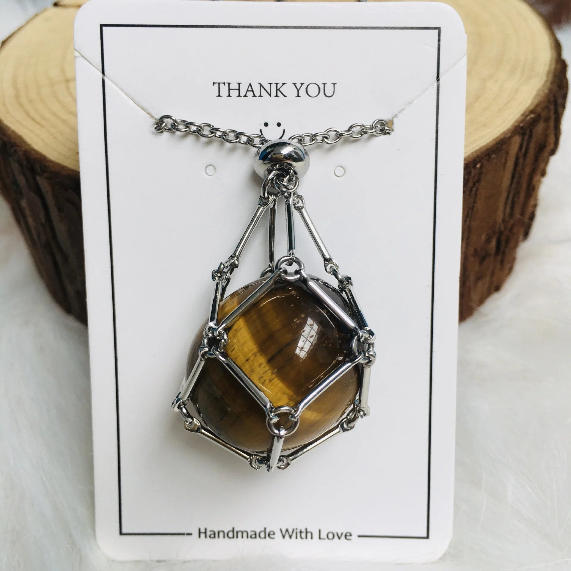Jewelance™ - Säädettävä Crystal Stone Haltija Kaulakoru