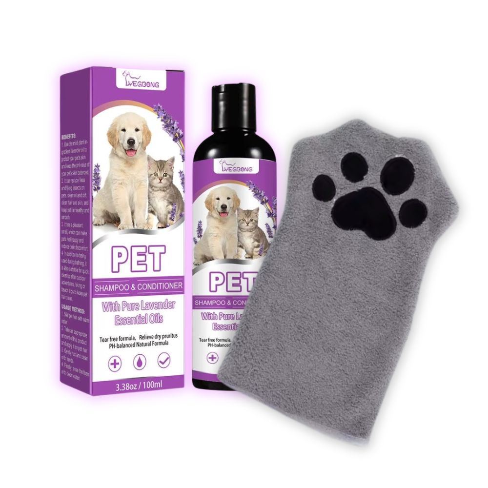 DogCatFri™ FreshPaws: Nopea Kuiva Tuore Lemmikkitassut Puhdistus Hoitosarja