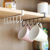 GlideHold® ShelfHooks 1+1 ILMAISEKSI: Hylly Ripustettavat Telinekoukut Keittiöön Ja Vaatekaappiin