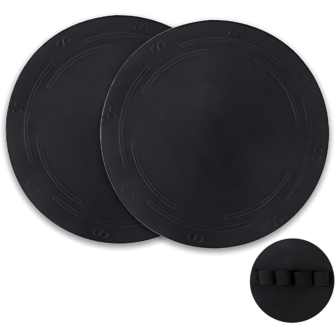 ScrubDisc 1+1 ILMAINEN: Kuoriva Luistamaton Suihku Kuorintalevy