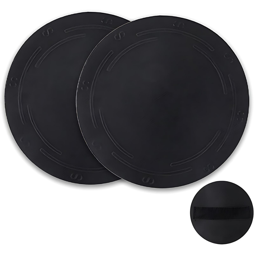 ScrubDisc 1+1 ILMAINEN: Kuoriva Luistamaton Suihku Kuorintalevy
