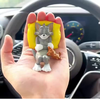 CarCharm 1+1 ILMAINEN: Tom Ja Jerry Leikkisä Kojelauta Koriste