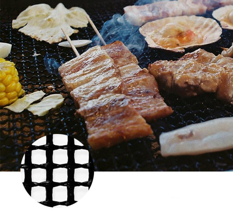 Globetrek° GrillNet: Uudelleenkäytettävä, Lämmönkestävä, Tarttumaton BBQ-Grilliverkko