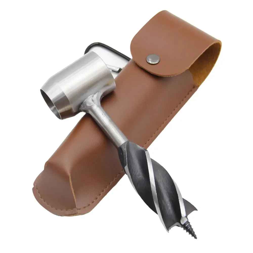 HandDrill - Käsi Auger Jakoavain Varten Puukäsityö Ja Ulkona Telttailu