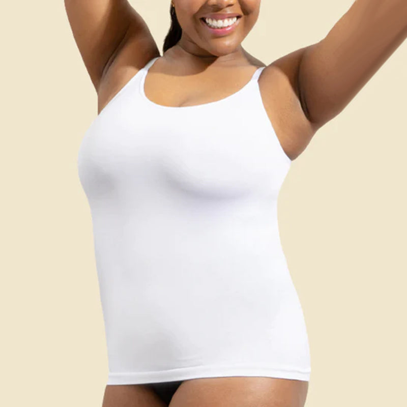 Icone™ ShapingTop 1+1 ILMAINEN: Koko Päivän Muotoileva Camisole Toppi Kanssa Saumaton Kapea Istuvuus