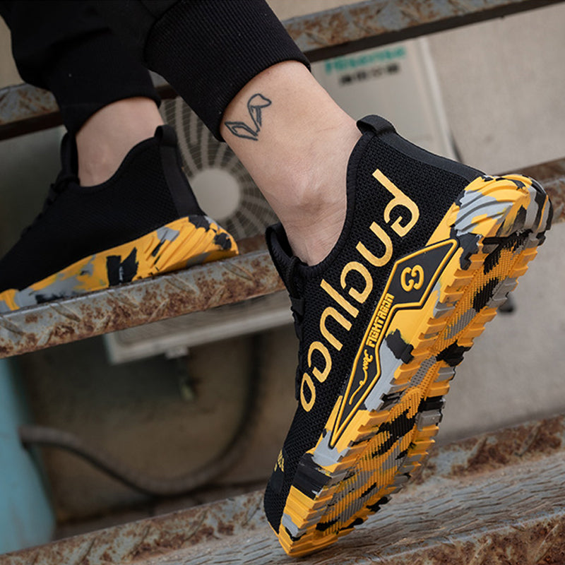 Happy™ AeroShoes: Kevyet Hengittävät Turvajalkineet