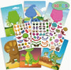 Kletshuts™ StickerBook 1+1 ILMAINEN: DIY Tarrakirja Craft Pojille Ja Tytöille