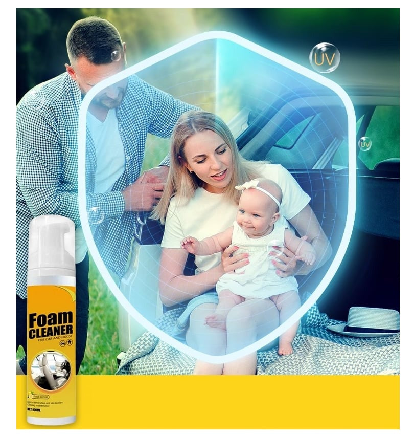Cleaner Pro° FoamCleaner: Monikäyttöinen Koti Ja Auto Puhdistus Vaahtosuihke