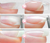 NailClear 1+1 ILMAINEN - 3 In 1 Läpinäkyvä Ammattimainen Kynsikonstruktiogeeli