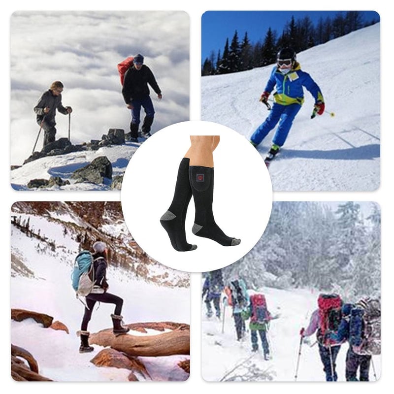 Happy™ HeatedSocks - Unisex Lämmitetyt Sukat Säädettävällä Lämpötilalla
