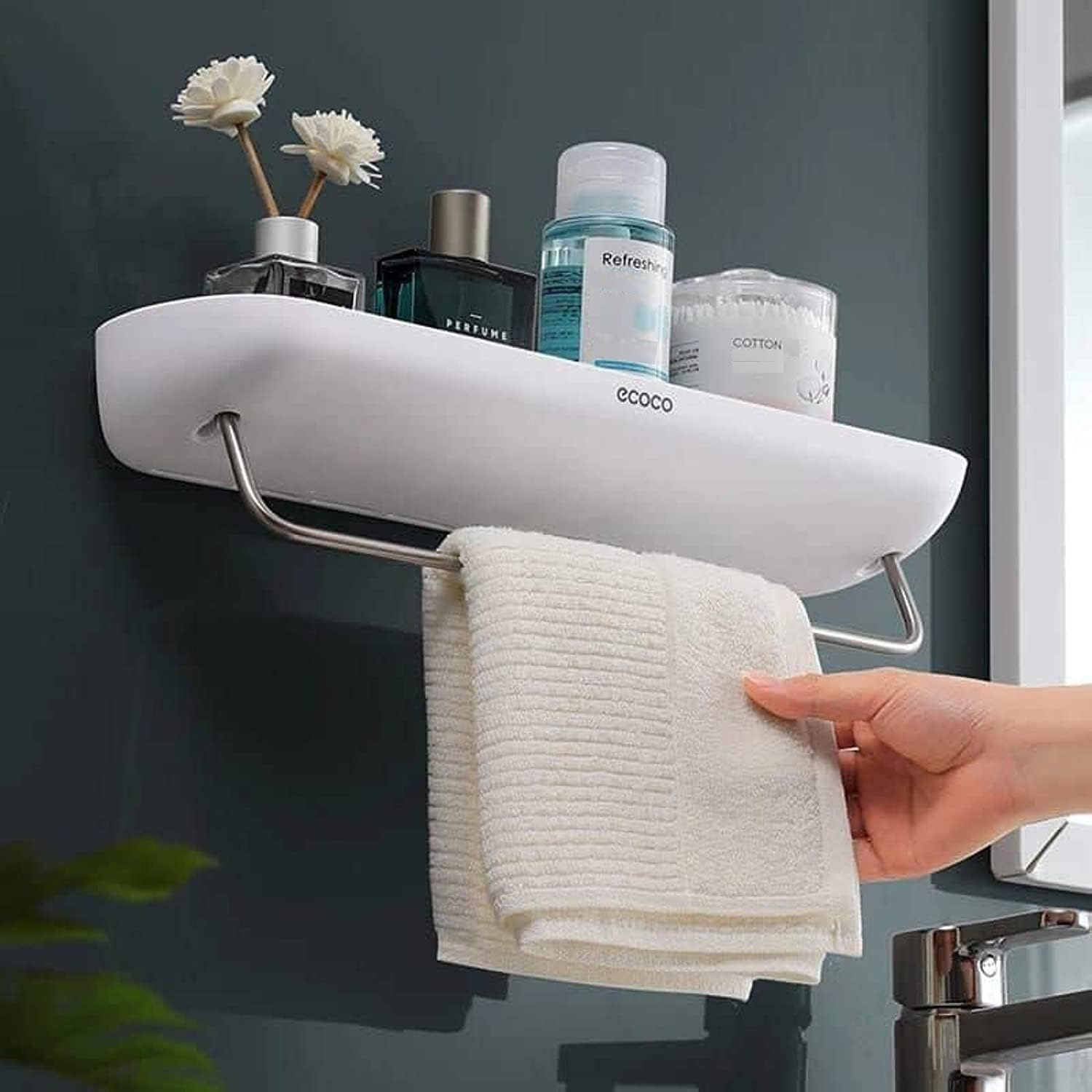 GlideHold® MountShelf - Helppo Kiinnitys Säilytys Hylly