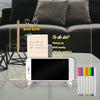 Kletshuts™ NoteBoard: LED-Lamppu Akryylinen Muistilappu Ja Piirustuslauta