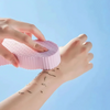 ExfoliatingSponge 1+1 ILMAINEN - Pehmeä Vartalon Kuoriva Sieni Suihku Pesuri