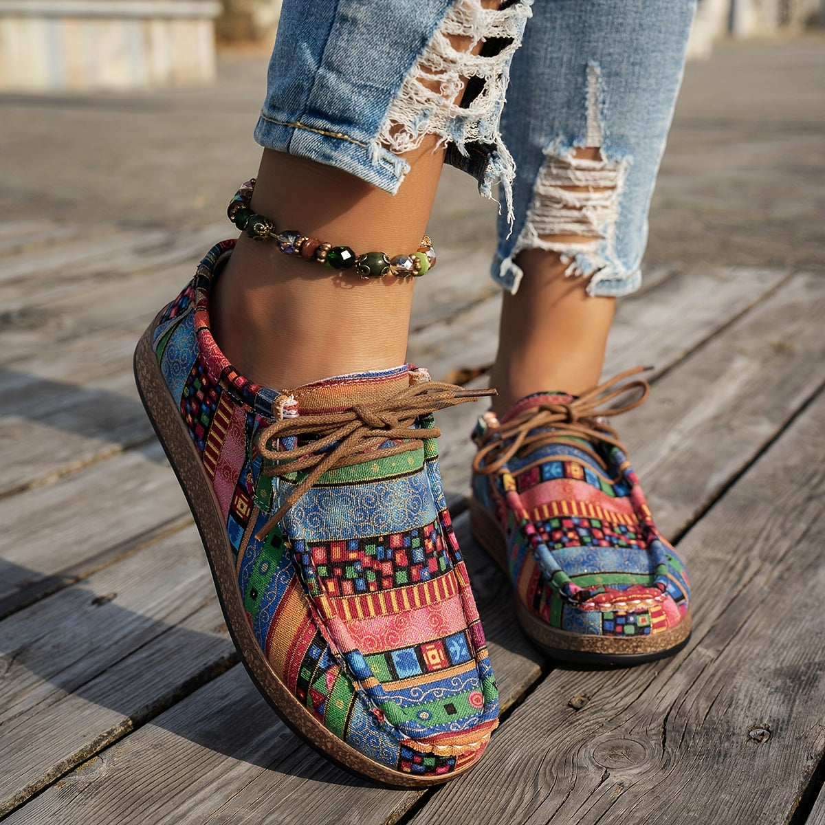 Happy™ ColorfulShoes: Tyylikkäät Modernit Mallit Naisten Kengät