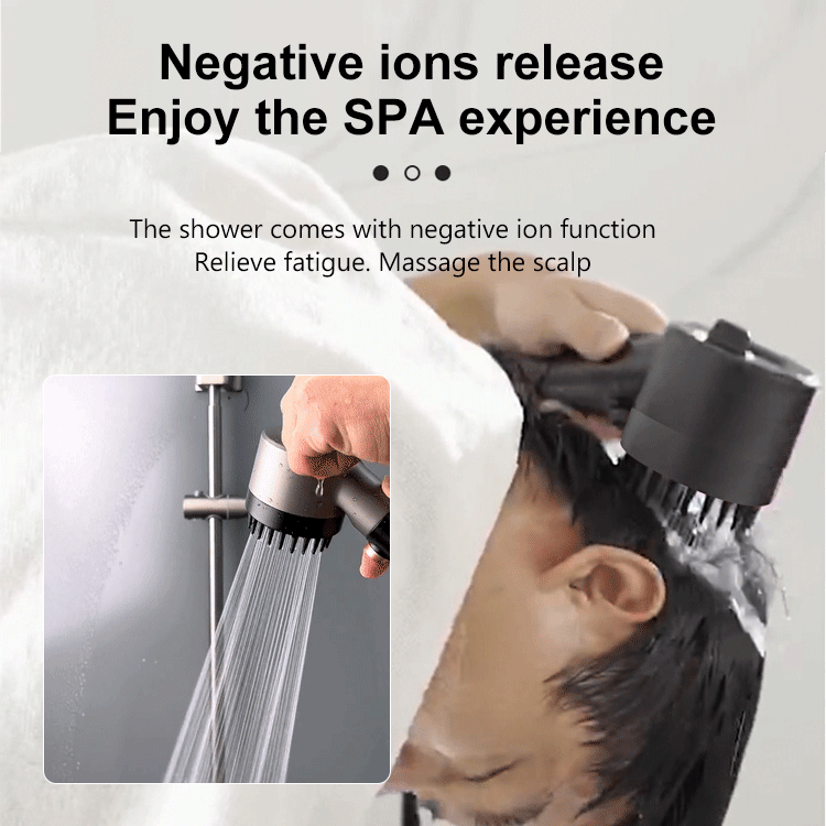 Borhe® Shower - 4 in 1 Hieronta ja Iho Kauneus Monitoiminen Suihkupäässä