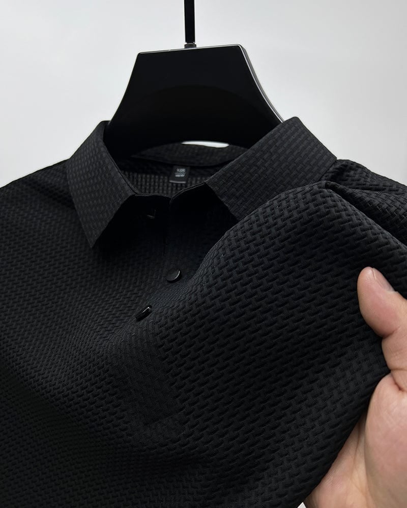 Icone™ BreathableShirt1+1 ILMAINEN: Tyylikäs Hengittävä Miesten Lyhythihainen Paita